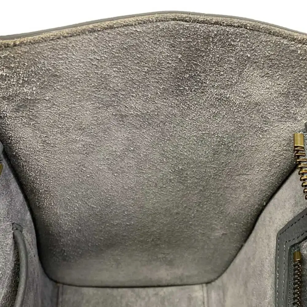 Celine Luggage Micro Shopper Handbag